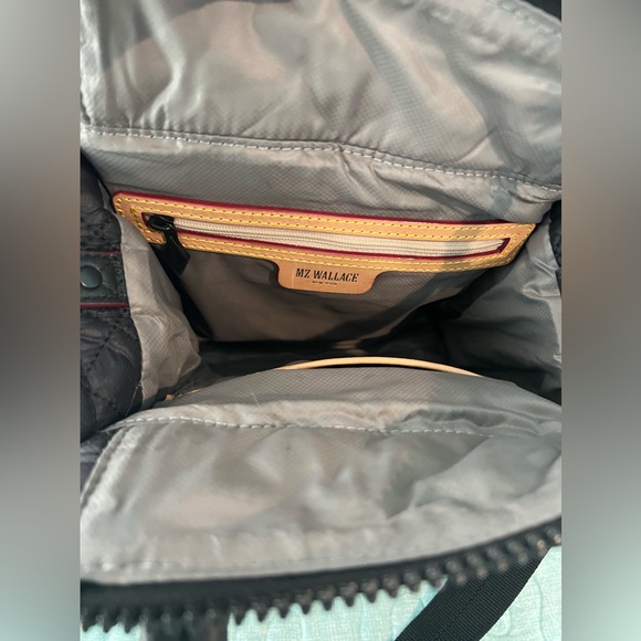 MZ Wallace Black Mini Box Tote/crossbody bag - Picture 12 of 14